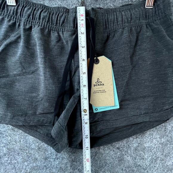 prAna Mariya Hybrid Swim Shorts Womens XS Grey Organic Recycled Quick Dry Hike - Picture 9 of 11